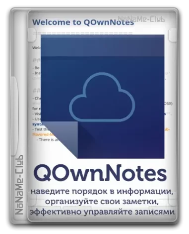 QOwnNotes 24.3.4 Portable [Multi/Ru]