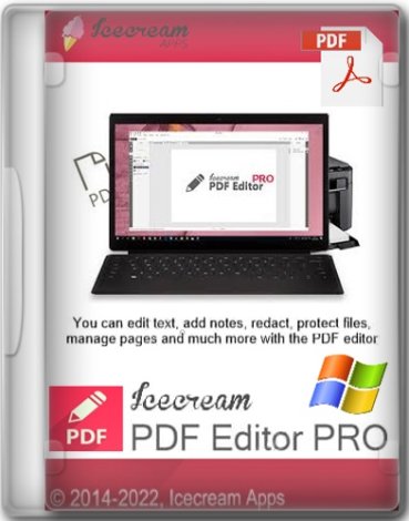 Icecream PDF Editor PRO 3.21 RePack (& Portable) by Dodakaedr [Ru/En]