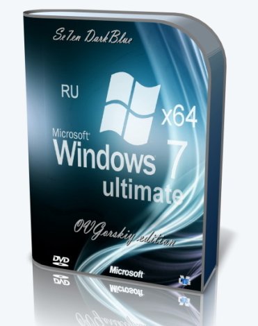 Microsoft® Windows® 7 Ultimate Ru x64 SP1 7DB by OVGorskiy 12.2023 1DVD
