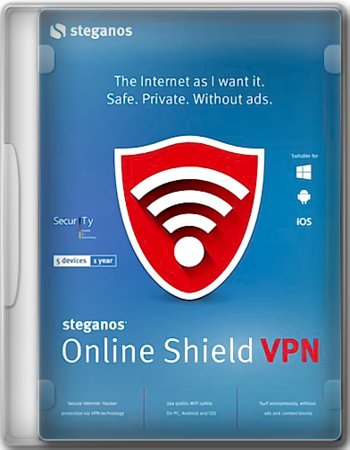 Steganos VPN Online Shield 2.0.11 Revision 13075 (Акция COMSS от 2022.12.06) [Multi]