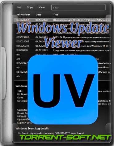 Windows Update Viewer 0.5.21.0 + Portable [En]