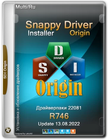 Snappy Driver Installer Origin R746 / Драйверпаки 22.08.1 [Multi/Ru]