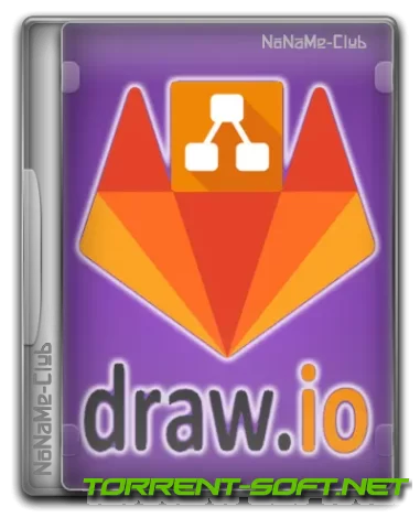 Draw.io 22.0.0 + Portable [Multi/Ru]