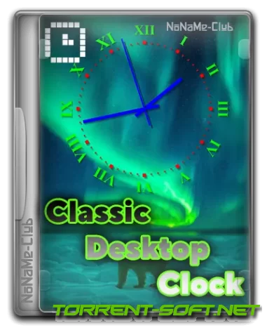 ClassicDesktopClock 4.44 + Portable [Multi/Ru]