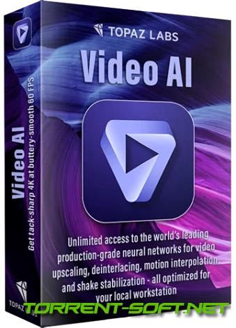Topaz Video AI 3.5.4 RePack (& Portable) by TryRooM [En]