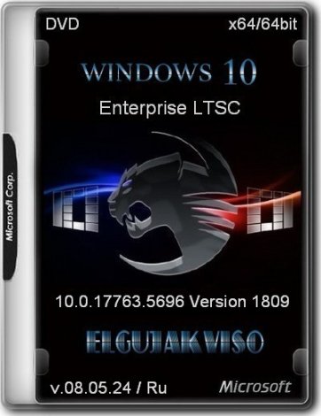 Windows 10 Enterprise LTSC (x64) Elgujakviso Edition (v.08.05.24) [Ru]