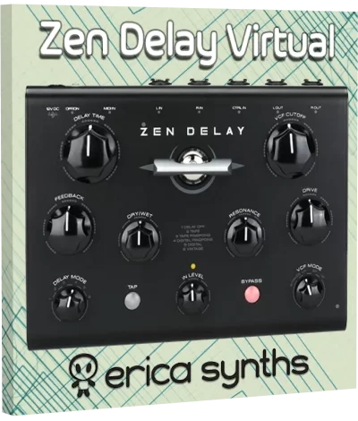 Erica Synths - Zen Delay Virtual 1.0.0 Standalone, VST, VST 3 (x64) RePack by R2R [En]