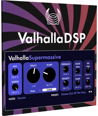 Valhalla DSP - Valhalla Supermassive 2.5.0 VST, VST3, AAX (x64) [En]