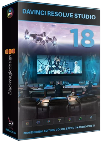 Blackmagic Design DaVinci Resolve Studio 18.1.2 Build 6 RePack by KpoJIuK [Multi/Ru]