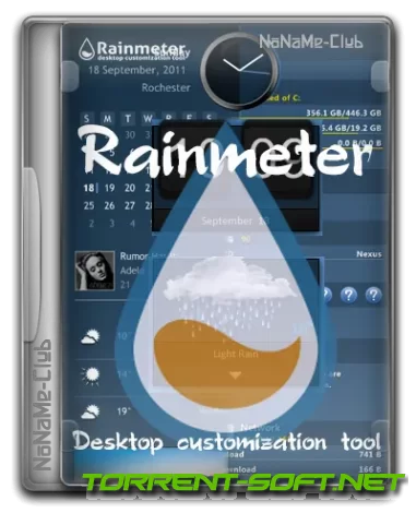 Rainmeter 4.5.18 Build 3727 include Portable [Multi/Ru]