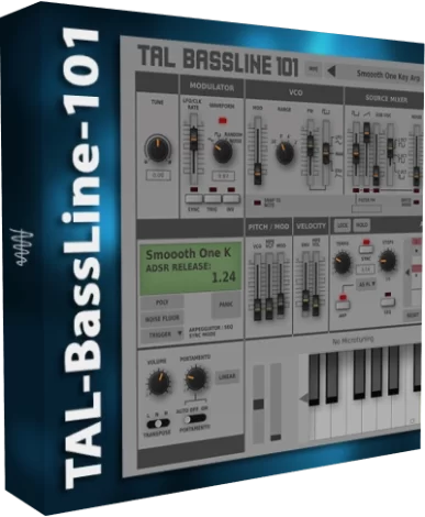 Togu Audio Line - TAL-BassLine-101 3.6.8 VSTi, VSTi 3, AAX, CLAP (x64) [En]