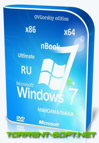 Microsoft® Windows® 7 Ultimate Ru x86/x64 nBook IE11 by OVGorskiy 09.2023 1DVD