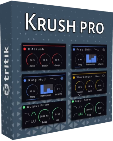 Tritik - Krush Pro 1.1.1 VST, VST3, AAX (x64) [En]