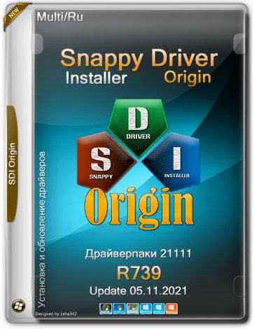 Snappy Driver Installer Origin R739 / Драйверпаки 21.11.1 [Multi/Ru]