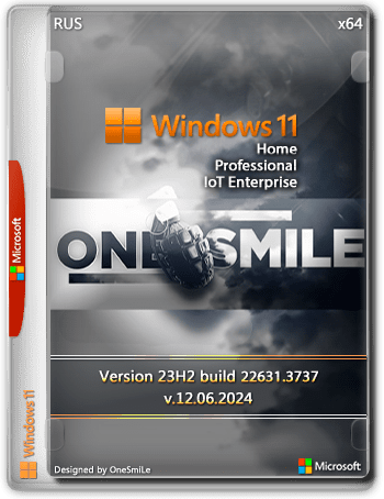 Windows 11 x64 Rus by OneSmiLe [22631.3737]