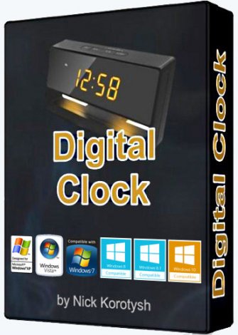 Digital Clock 4.7.9 Final + Portable [Multi/Ru]